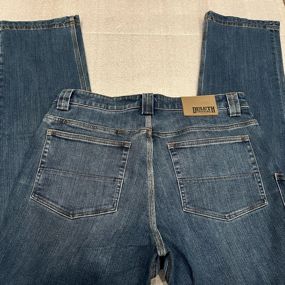[W34L32Ins31”]Duluth Trading Ballroom Double Flex Jeans High Rise Straight - Picture 10 of 11